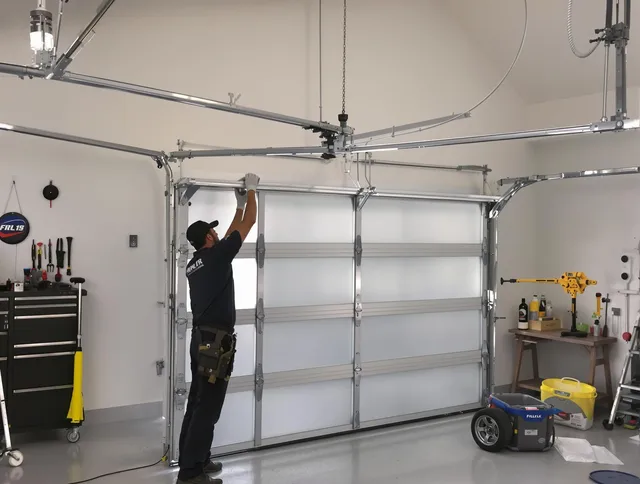 Brunswick Garage Door Repair certified team performing precision garage door installation in Brunswick