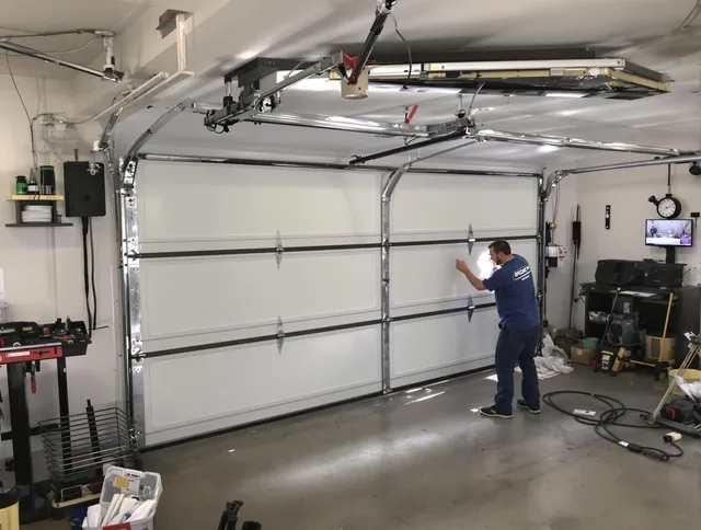 Professional garage door repair service by Brunswick Garage Door Repair in Brunswick
