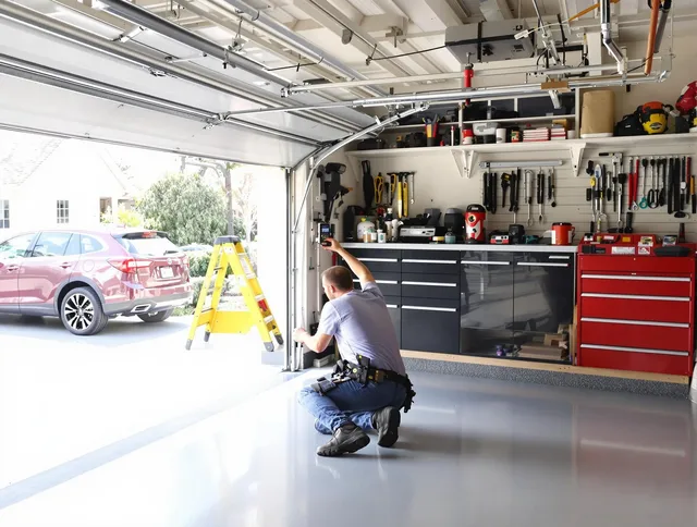 Local garage door repair service by Brunswick Garage Door Repair in Brunswick